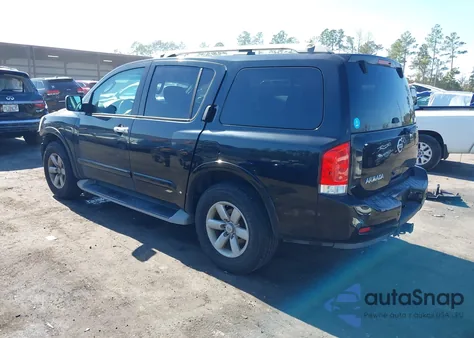 2011 Nissan Armada Sv from USA, damaged, VIN 5N1AA0ND3BN605998